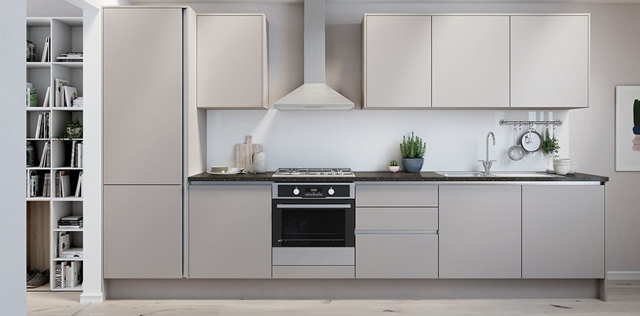 Integra Meteor Kitchen Contemporary Style Fitted Kitchen